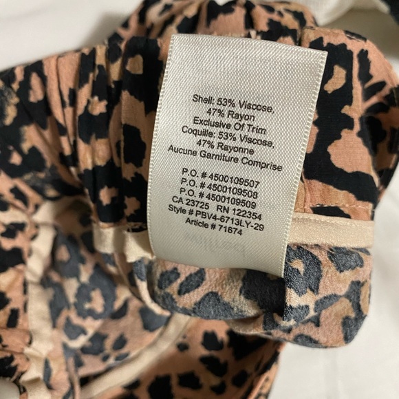 Wilfred Faun Pants- cheetah print - Picture 3 of 4